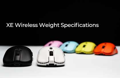Weight notes of XE Wireless