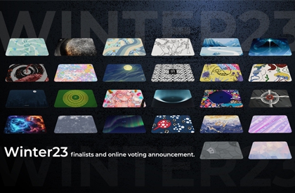 "The Winter23" finalists and online voting announcement.